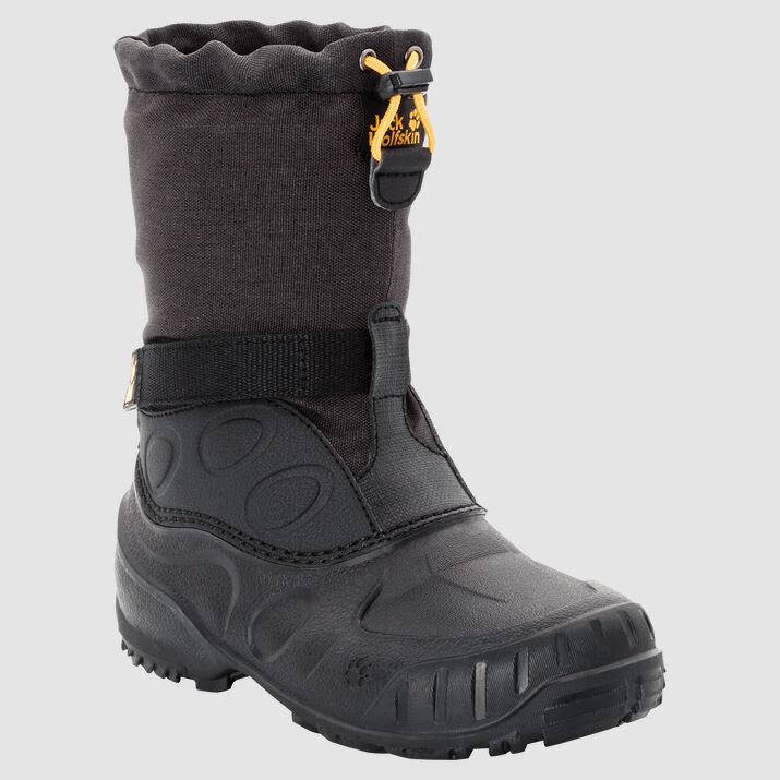 Botas Invierno Jack Wolfskin Iceland High Niños Negros/Amarillos Mexico-6798314